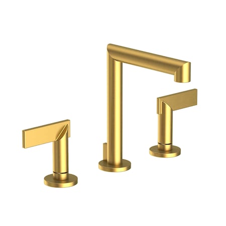 Newport Brass Widespread Lavatory Faucet in Satin Brass (Pvd) 2490-04